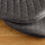 KitchenAid Asteroid Mini Oven Mitt, 5.5"x8", Charcoal Grey 2 Count - Image 5