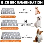 Dog Bed Mat – Soft & Comfortable Dog Kennel Pad for Crate – Durable Crate Bed & Mat for Dogs & Cats – Ideal for Crate, Kennel, and Home Use - Image 3