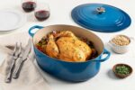 Le Creuset Enameled Cast Iron Signature Oval Dutch Oven, 8 qt., Sea Salt - Image 6