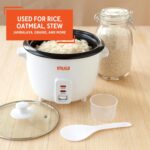 IMUSA USA GAU-00011 Electric Nonstick Rice Cooker 3-Cup (Uncooked) 6-Cup (Cooked), White - Image 7