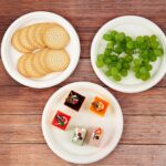 Vplus 150 Pack Compostable Disposable Paper Plates 10.25 inch Super Strong Paper Plates 100% Bagasse Natural Biodegradable Eco-Friendly Sugarcane(white) - Image 5