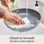 Calphalon® Ceramic Nonstick 8" and 10" Frying Pan Set, Silver Ash - Image 3