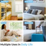 Neo Sleep 8 Inch Twin Cooling Gel Memory Foam Mattress Medium Firm CertiPUR-US Certified Foam, Mattress in a Box Enhanced Pressure Relief Removable Soft Cover No Fiberglass (Twin, 8 in) - Image 7