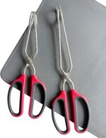 Stainless Steel Scissor Tongs 10-Inch and 12-Inch Set, Set of 2 - Image 9