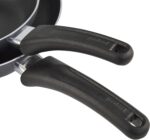GoodCook Nonstick Aluminum Frying Pan Set, 8" and 10" Skillets, Black, Even Heating, Stay-Cool Ergonomic Handle, PFOA-Free Nonstick Coating, Ideal for Sautéing, Searing, and Frying - Image 8