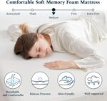 Full Mattress, 6 Inch Memory Foam Mattress in a Box, Fiberglass Free Full Size Mattresses for Pressure & Pain Relief, Soft and Comfortable - Image 5