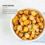 KitchenAid 9x13in Nonstick Aluminized Steel Baking Sheet, Contour Silver - Image 7