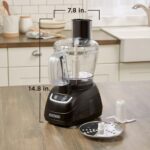 BLACK+DECKER FP1600B 8-Cup Food Processor with Stainless Steel Blade, Black - Image 9