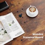 Sweetcrispy Coffee Table, Lift Top Coffee Tables for Living Room, Small Rising Wooden Dining Center Tables with Storage Shelf and Hidden Compartment, Brown - Image 8