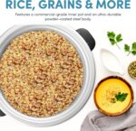 Aroma Housewares 60-Cup (Cooked) (30-Cup UNCOOKED) Commercial Rice Cooker (ARC-1033E),White - Image 4