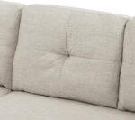 ERYE 83-inch Pull Out Sleeper Couch Bed, L-Shaped Corner Reversible Sleeper Sectional Sofa Polyester Blend Tufted Upholstered Convertible Sofa Bed with Storage Chaise for Home Apartment Living Room - Image 8