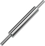 Rolling Pin (17 Inches) –304 Stainless Steel Roll Pins for Baking Pizza Dough Pie Cookie-Dough Roller& Smooth Construction - Essential Kitchen Utensil - Image 2