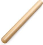 11.5-inch Wooden Rolling Pin for Baking, French Wood Rolling Pin Wood Kitchen Dough Roller for Fondant, Pizza, Pie, Cookie and Pastry - Image 2