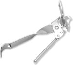 Chef Craft Select Can Opener with Tapper, 6.5 inches in length, Nickle Plated - Image 2