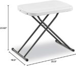 STAPLES 777587 25.5-Inch Personal Folding Table - Image 4
