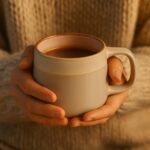 Ceramic Coffee Mugs Set of 4, 12 oz Stoneware Coffee Cups with Comfortable Handle for Latte, Tea, Cappuccino, Cocoa -Microwave and Dishwasher Safe - Modern Unique Aesthetic - Reactive Glaze - Image 7