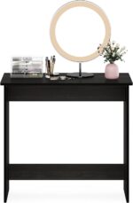 FURINNO Simplistic Study Table, Espresso - Image 6