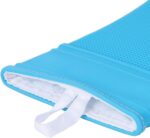 Silicone Oven Mitt Set 7"x14", Extra Long Oven Mitts Heat Resistant Non-Slip Quilted Liner Kitch Oven Gloves for BBQ, Baking, Cooking, Beige - Image 7