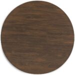 Signature Design by Ashley Lyncott Traditional Round Dining Room Table, Seats up to 4, Brown - Image 6