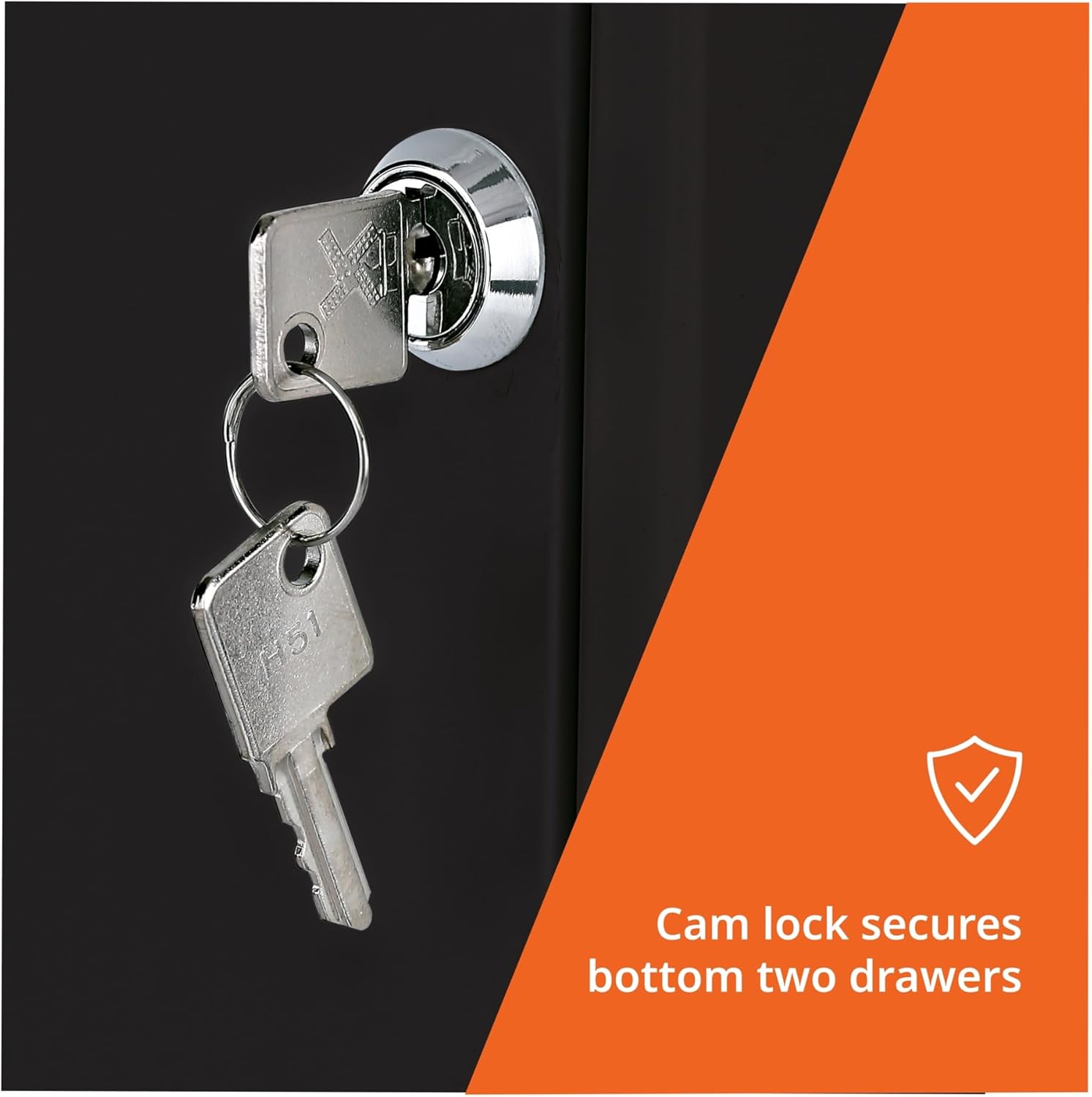 61Tg5TjIWAL._AC_SL1500_.jpg LYS SOHO Box/File/File 3-Drawer Mobile File Cabinet, Black - Image 8