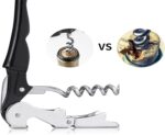 Professional Waiter Corkscrew Wine Openers Set (4 PCS),Upgraded with Heavy Duty Stainless Steel Hinges Wine Key for Restaurant Waiters, Sommelier, Bartenders - Image 4