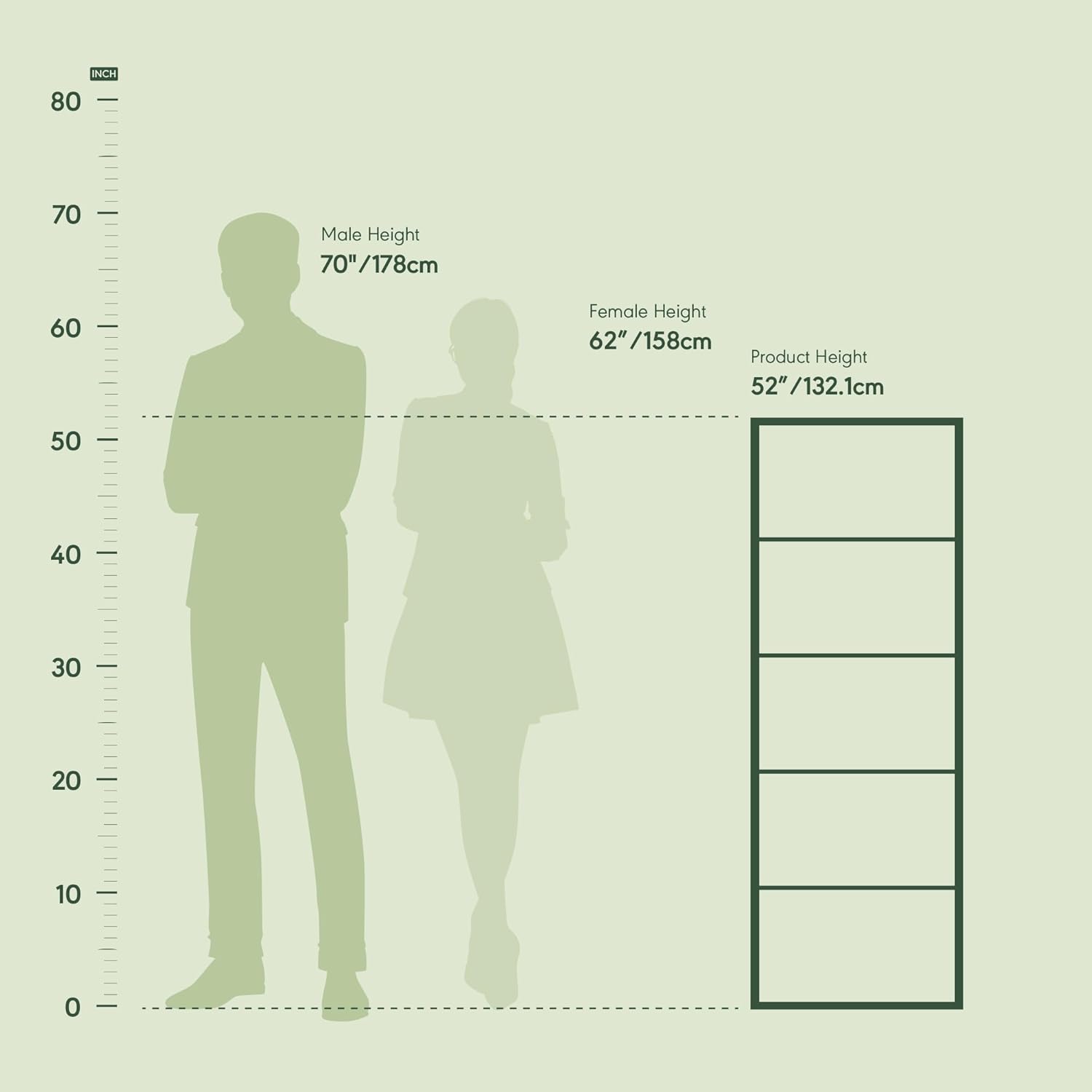 61b0ZTV0YL._AC_SL1500_.jpg Furinno LUDER Book Shelf, 5-Tier Bookshelf, Bookcase, 9.4" x 15.8" x 52", for Living Room, Bedroom, Home Office, Blackwood - Image 4