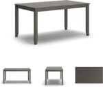 Signature Design by Ashley Caitbrook Rustic 7 Piece Dining Set, Include Table and 6 Chairs, Gray - Image 8