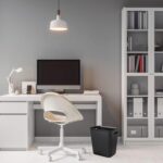 UUJOLY Plastic Small Trash Can Wastebasket, Garbage Container Basket for Bathrooms, Laundry Room, Kitchens, Offices, Kids Rooms, Dorms, 3.5 Gallon, Black - Image 7