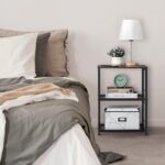 LIANTRAL 3 Tier Rolling Cart, Brown Kitchen Carts on Wheels with Storage, Multifunctional Utility Cart for Kitchen, Bathroom, Living Room, Bar, Office - Image 7