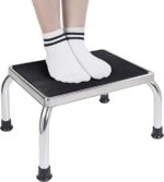Vaunn Medical Foot Step Stool 350lbs Heavy-Duty Welded Steel Legs, Fully Welded Single Construction Frame, Anti-Skid Rubber Platform - Image 5
