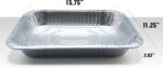 Kingsford Heavy Duty Large Aluminum Pans - Disposable Aluminum Pans for Cooking, Baking, Grilling, Frying & Roasting - Ideal Disposable Chafing Dish, Broiler, & Outdoor Tray 4 Count, (Pack of 1) - Image 9