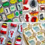 Frame Cookie Cutters 10pcs Stainless Steel Plaque Cookie Cutter Difference Shapes, DIY Fondant Cutters Tiles Metal Pancake Molds for Biscuit Wedding Baking Decorations Holiday Birthday Party - Image 8