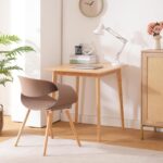 HOOBRO Bamboo Dining Table, Square Dining Table for 2, 27.6" Kitchen Table for Small Space, Writing Table, Easy to Assemble, for Dining Room, Living Room, Office, Kitchen, Natural YL70CZ01G1 - Image 6