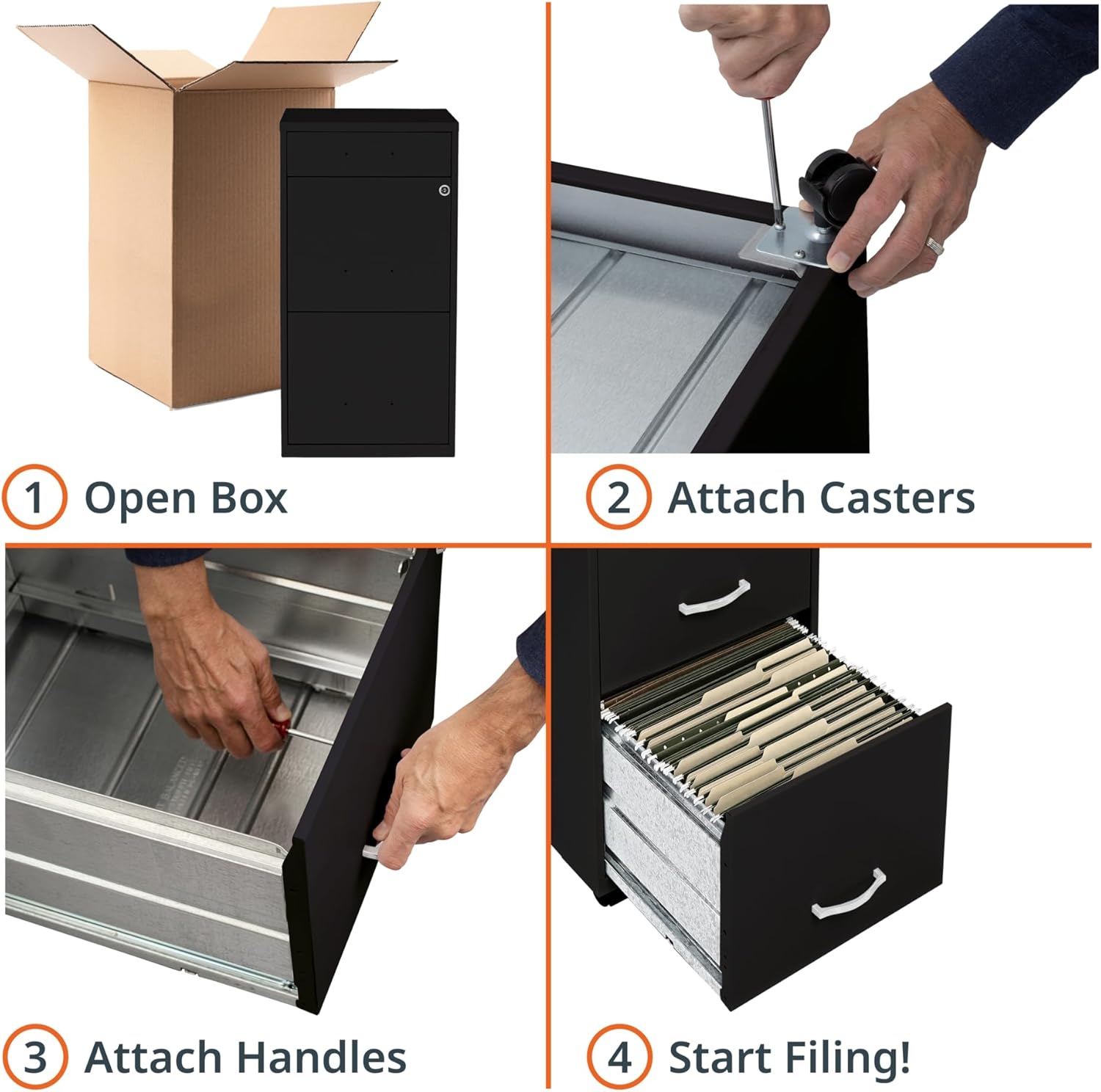 719djs3WwAL._AC_SL1500_.jpg LYS SOHO Box/File/File 3-Drawer Mobile File Cabinet, Black - Image 10