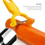 Original Vegetable Peeler Carbon Steel Blade 3-Pack Red/Green/Yellow - Image 5