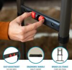 LIFETIME 80387 4-Foot Commercial Adjustable Folding Table, Almond - Image 6