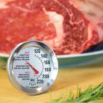 Escali AH1 Stainless Steel Oven Safe Meat Thermometer, Extra Large 2.5-inches Dial, Temperature Labeled for Beef, Poultry, Pork, and Veal Silver NSF Certified - Image 5