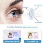 Okany Blue Light Blocking Glasses for Women Men Woman Black Computer Screen Filter Gaming Glasses Womens Mens 99.9% Blue Light Blocker Round Fashion Eye Glasses - Image 5