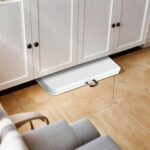 Folding Table 6ft Plastic Table Indoor & Outdoor for Picnic, Camping,BBQ and Party, with Powder Coated Steel Legs and Built in Carry Handle, White - Image 9