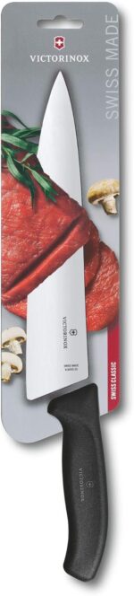 Victorinox Fibrox Pro Chef's Knife, 8-Inch Chef's,Black - Image 7