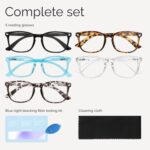 CCVOO Reading Glasses for Women, Eyeglasses, Blue Light Readers for Women, Computer Eye Glasses, Cheaters - Image 8