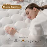 Full Size Mattress,12 Inch Hybrid Full Mattress in a Box with Memory Foam and Pocket Spring for Pressure Relief & Comfort Sleep & Zoned Support, Medium Firm,CertiPUR-US - Image 5