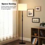 PARTPHONER Floor Lamp for Living Room Bedroom, 65’’ Modern Tall Lamp Simple Design Standing Lamps | 3 Color Temperature Rotary Switch Floor Lamp Suitable for Bedroom, Study Room, Office - Image 8