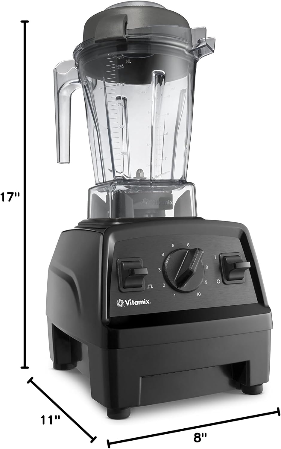71f8RnDUPjL._AC_SL1500_.jpg Vitamix Explorian E310 Blender, Professional-Grade Kitchen Blender for Smoothies, Soups, Juices and More, 10-Speed, Stainless Steel Blades, Self-Cleaning Kitchen Appliance, 48 Oz Container, Black - Image 11
