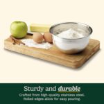 Cuisinart Mixing Bowl Set, Stainless Steel, 3-Piece, CTG-00-SMB - Image 6