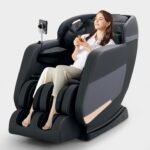 4D Massage Chair Full Body|Zero Gravity Shiatsu Massage Chairs Recliner with Heated SL Track Bluetooth Speaker Airbag Yoga Stretch, Foot Roller (Black) - Image 2