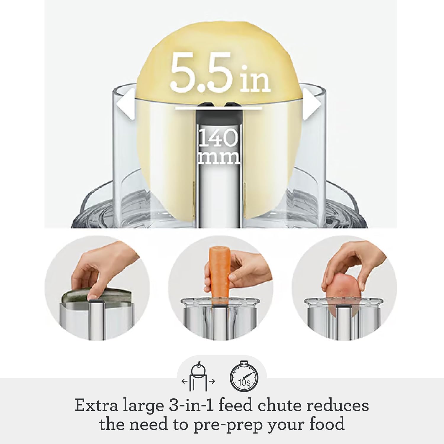 71nOwcIgSRL._AC_SL1500_.jpg Breville BFP810 Sous Chef 16 Cup Food Processor, Large, Damson Blue - Image 6