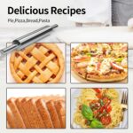 Rolling Pin (17 Inches) –304 Stainless Steel Roll Pins for Baking Pizza Dough Pie Cookie-Dough Roller& Smooth Construction - Essential Kitchen Utensil - Image 7
