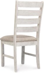 Signature Design by Ashley Skempton Modern Farmhouse Dining Room Chair, 2 Count, Whitewash - Image 7