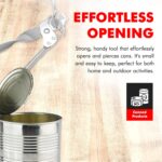 Chef Craft Select Can Opener with Tapper, 6.5 inches in length, Nickle Plated - Image 4